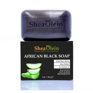 African Black Soap by Shea Olein with Shea Olein, Aloe Butter and Vitamin E